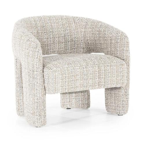 *WOONWINKEL* Eleonora Hamilton Taupe Fauteuil Hotel Chique S, Huis en Inrichting, Fauteuils, Nieuw, Verzenden