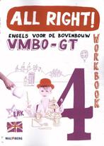 All Right 4 vmbo gt workbook 9789034576941, Zo goed als nieuw