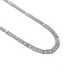 Halsketting - 18 karaat Witgoud, Sieraden, Tassen en Uiterlijk, Kettingen, Nieuw