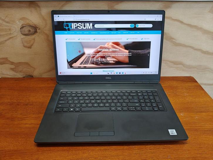 Dell Precision 7750 | i7 10850H | 32gb DDR4 | 500gb SSD |..., Computers en Software, Windows Laptops, 2 tot 3 Ghz, SSD, 17 inch of meer