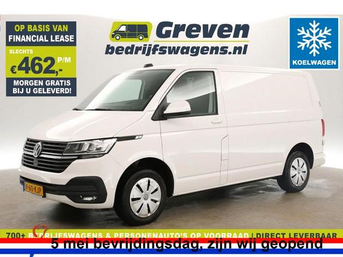 Volkswagen Transporter 2.0 TDI L1H1 140PK Koelwagen €462pm, Auto's, Bestelauto's, Handgeschakeld, Diesel, Wit, Volkswagen, Verzenden
