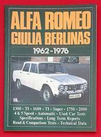 Alfa Romeo Giulia Berlinas 1962-1976, Boeken, Auto's | Boeken, Algemeen, Verzenden, Zo goed als nieuw, Brooklands Books