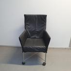 Montis Chaplin DESIGN fauteuil - donkergrijs leder, Huis en Inrichting, Fauteuils, Ophalen of Verzenden, Nieuw