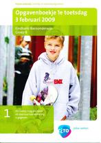 Eindcito groep 8 (2009) 1e toetsdag taal en rekenen, Verzenden, Nieuw