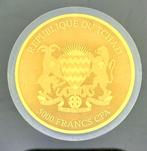 Tsjaad. 5000 Francs Elefante , Big Five, oro 1/200 Oz (.999)