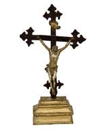 Crucifix - Hout, Metaal - 1800-1850 - 54 cm
