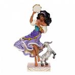 Esmeralda en Djali Twirling Tambourine Player 22 cm, Verzamelen, Disney, Ophalen of Verzenden, Nieuw