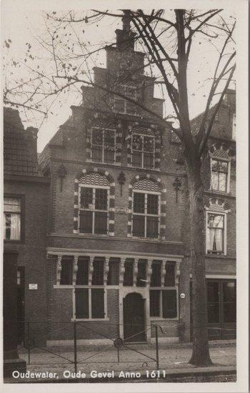 OUDEWATER - Oude Gevel Anno 1611, Verzamelen, Ansichtkaarten | Nederland, Verzenden