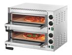 Bartscher Pizza Oven | Mini Plus 2 | RVS | 2x1 350Ømm | 2 Ka, Ophalen of Verzenden, Nieuw in verpakking