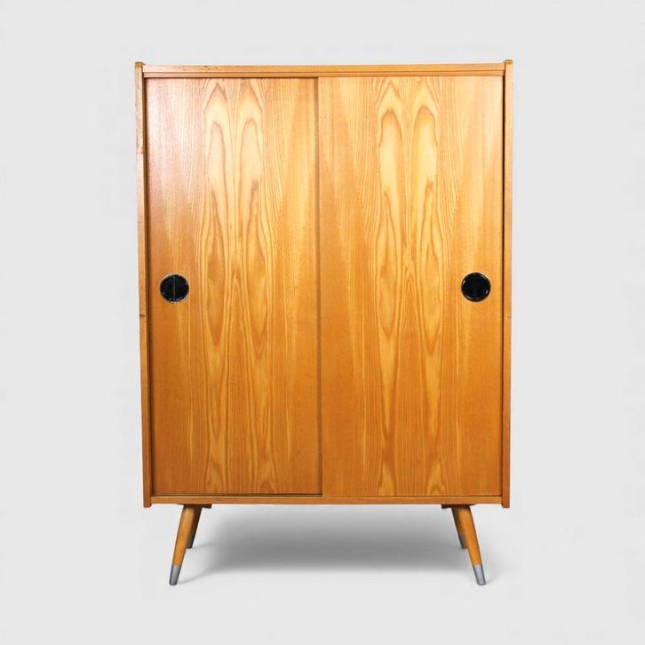 Vintage linnenkast, spelletjeskast jaren 60, Huis en Inrichting, Kasten | Overige