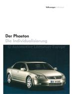 2005 VOLKSWAGEN PHAETON BROCHURE DUITS, Boeken, Auto's | Folders en Tijdschriften, Nieuw, Volkswagen, Author