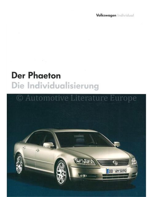 2005 VOLKSWAGEN PHAETON BROCHURE DUITS, Boeken, Auto's | Folders en Tijdschriften, Volkswagen