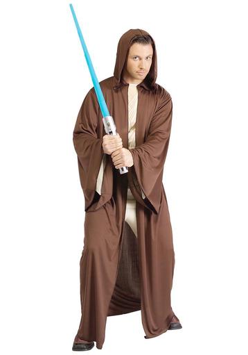 Star Wars Jedi Cape XL-XXL Jas Bruin Pak Kostuum