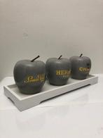 GF Exclusives - 3-Piece Designer Apples + Base, Antiek en Kunst, Kunst | Schilderijen | Modern