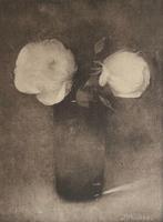 Jan Mankes (1889-1920) - Twee roosjes in glas, Antiek en Kunst