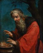 Vlaamse School (XVII-XVIII) - De Alchemist - NO RESERVE