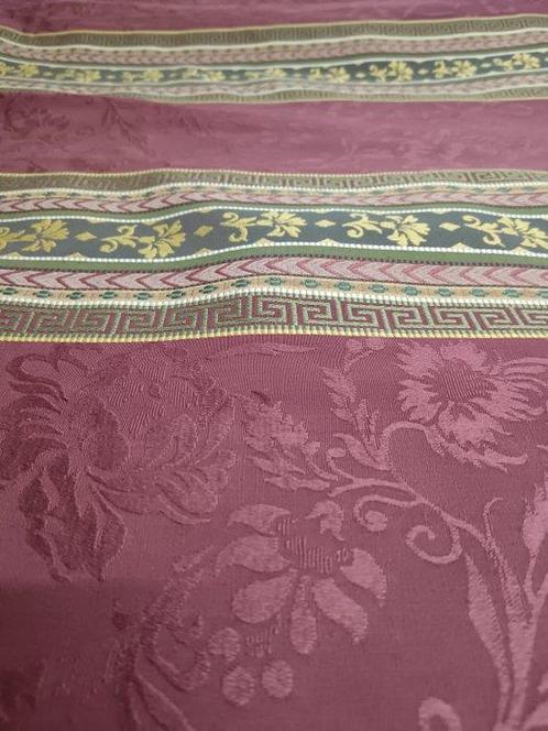 Damascus meet 5,80 x 1,40 m - Textiel - 580 cm - 140 cm -, Antiek en Kunst, Antiek | Kleden en Textiel