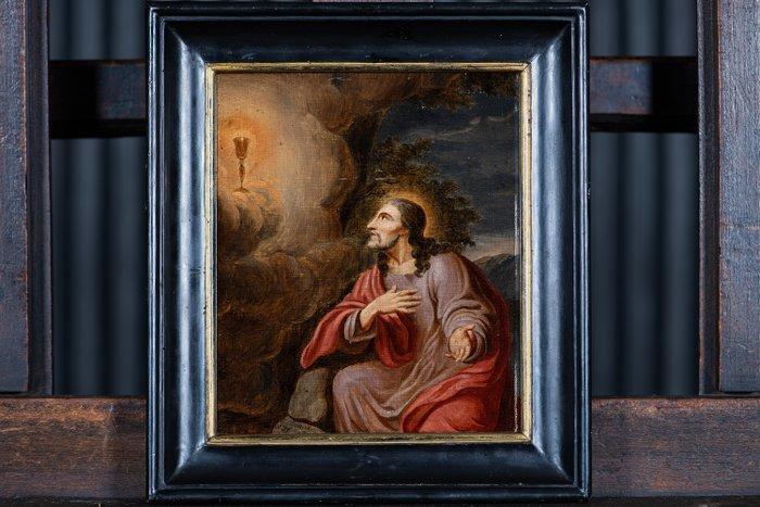 Franse School (XVIII-XIX) - Christus in de Hof van Olijven, Antiek en Kunst, Kunst | Schilderijen | Klassiek