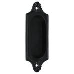 Schuifdeurgreep IJzer zwart 124 x 45 mm, Verzenden, Nieuw