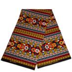 Afrikaanse Kente stof / kente print stof KT-3116 - 100% kato, Hobby en Vrije tijd, Stoffen en Lappen, Ophalen of Verzenden, Nieuw
