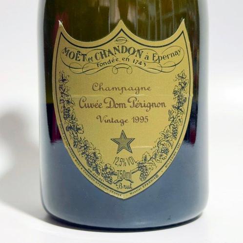 1995 Dom Pérignon - Champagne Brut - 1 Fles (0,75 liter), Verzamelen, Wijnen