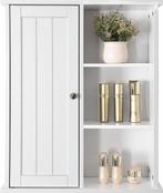 Hoppa! BBC20WT badkamerkast van €59 voor €29, Overige typen, Nieuw, Minder dan 25 cm, Minder dan 100 cm