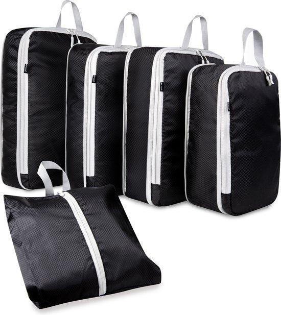 2dekans | saaf Compression Packing Cubes Set - 5-delig -, Sieraden, Tassen en Uiterlijk, Koffers, Zo goed als nieuw, Ophalen of Verzenden