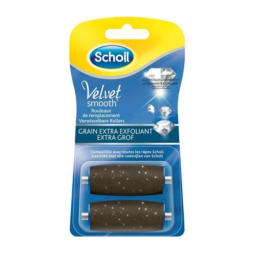 Scholl Velvet Smooth Express Pedi Extra Grof Navulling 2 stu, Diversen, Verpleegmiddelen, Nieuw, Verzenden