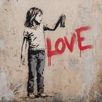 EMIR BERCUTTE - LOVE 2. - Toile L, Antiek en Kunst