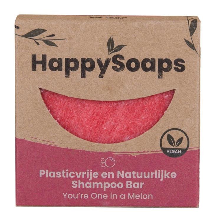 HappySoaps You’re One in a Melon Shampoo Bar - 70g., Sieraden, Tassen en Uiterlijk, Uiterlijk | Haarverzorging, Shampoo of Conditioner