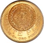 Gouden 20 Pesos Mexico (Diverse Jaren), Verzenden, Losse munt, Goud