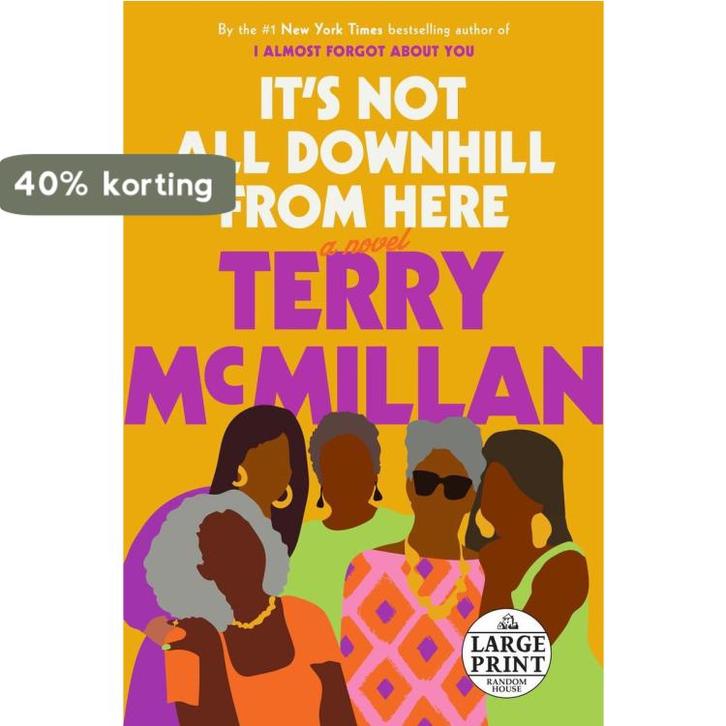 Its Not All Downhill from Here Random House Large Print, Boeken, Taal | Engels, Gelezen, Verzenden
