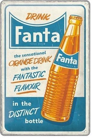 Drink fanta reclamebord, Verzamelen, Merken en Reclamevoorwerpen, Nieuw, Ophalen of Verzenden