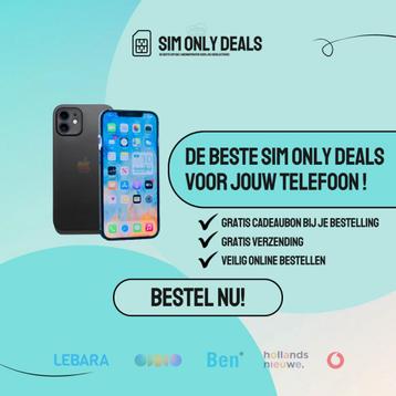 Nieuw Sim Only abonnement of verlengen? GRATIS cadeaubon! beschikbaar voor biedingen