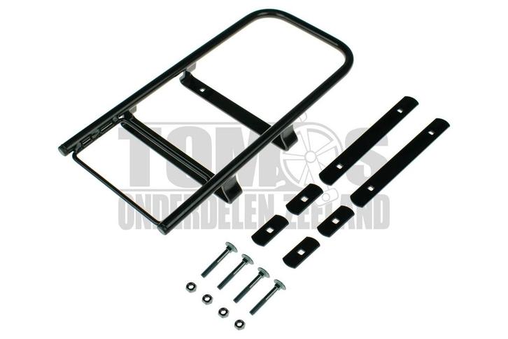 Tomos Achterdrager opzetdrager zwart A3 / A35, Fietsen en Brommers, Brommeronderdelen | Algemeen, Nieuw, Ophalen of Verzenden