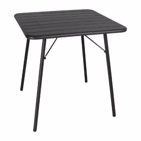 Tafel Mike - opklapbaar - staal zwart, Zakelijke goederen, Horeca | Keukenapparatuur, Nieuw in verpakking, Verzenden