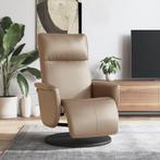 vidaXL Fauteuil verstelbaar met voetensteun kunstleer, Huis en Inrichting, Fauteuils, Verzenden, Nieuw