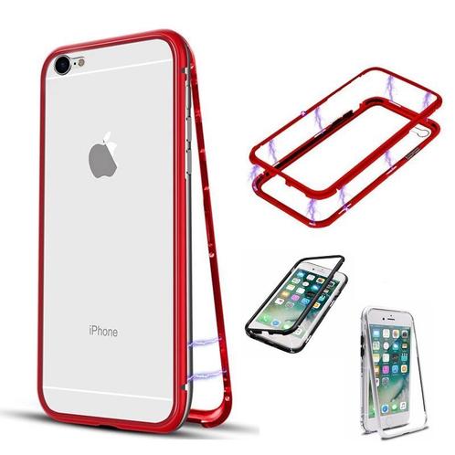 iPhone 6 Plus / 6S+ Magnetisch Voor + Achter Hoesje + Glass, Telecommunicatie, Mobiele telefoons | Hoesjes en Frontjes | Apple iPhone