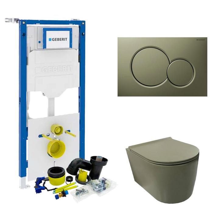 Geberit UP320 Toiletset Wandcloset Salenzi Civita Mat, Doe-het-zelf en Verbouw, Sanitair, Overige typen, Nieuw, Ophalen of Verzenden