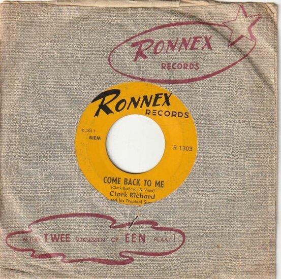 Clark Richard - Come Back To Me + Ill Try (Vinylsingle), Cd's en Dvd's, Vinyl Singles, Verzenden