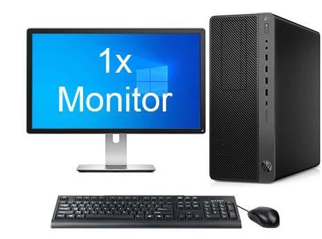ACTIE: HP Z1 Entry Tower G5 i9 9e Gen incl. 1 Monitor +, Computers en Software, Desktop Pc's, 32 GB, Ophalen of Verzenden