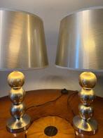 Riverdale - Tafellamp (2) - Chroom - een paar tafellampen