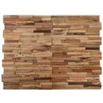 Wandpanelen Hergebruikt Teak - OP=OP! Design voor weinig, Ophalen of Verzenden, Nieuw