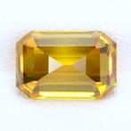 Geel Titaniet - 4.08 ct - International Gemological, Sieraden, Tassen en Uiterlijk, Edelstenen, Nieuw