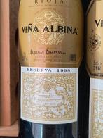 1989, 1996 & 1998 Bodegas Riojanas, Viña Albina - Rioja, Verzamelen, Nieuw