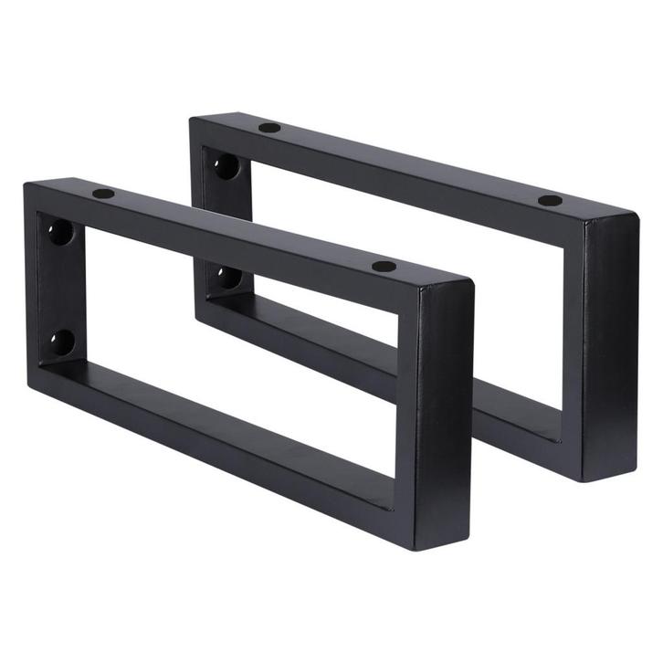 Ophangbeugel Differnz 2.5x44x15 cm Zwart Set 2 Stuks, Doe-het-zelf en Verbouw, Sanitair, Bad, Nieuw, Ophalen of Verzenden