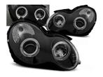 Angel Eyes koplampen Black geschikt voor Mercedes W203, Auto-onderdelen, Verlichting, Verzenden, Nieuw, Mercedes-Benz