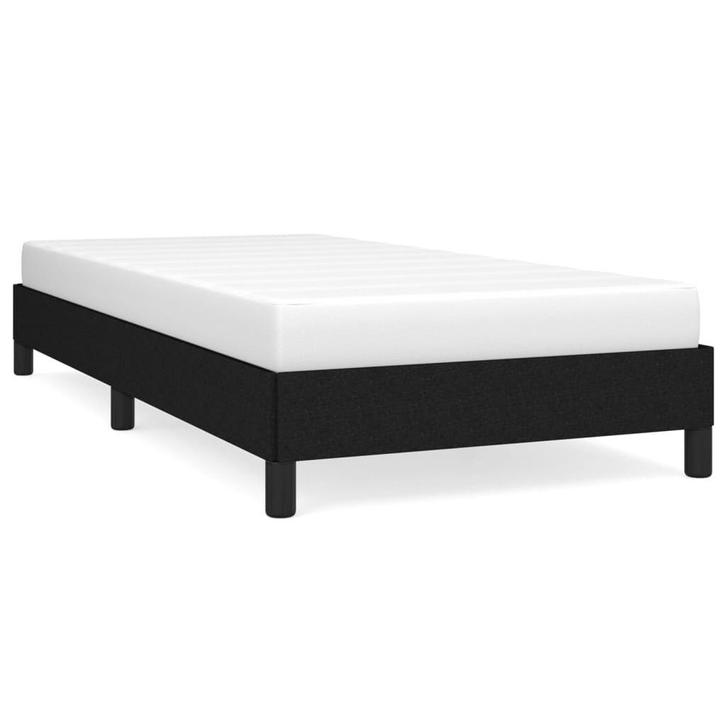 Bedframe Stof Zwart | Tweedekansje | OP=OP, Huis en Inrichting, Slaapkamer | Bedden, 80 cm, 200 cm, Verstelbaar, Zwart, Nieuw