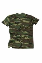 Kinder T-shirt leger camouflage