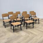 Tweedehands complete school set van Marko 20 stoelen, blauw, Huis en Inrichting, Stoelen, Ophalen of Verzenden, Gebruikt, Hout